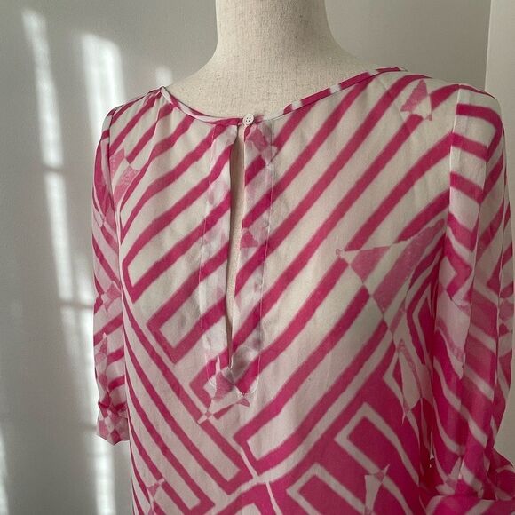 Theory 100% silk tunic top size P - Picture 4 of 10